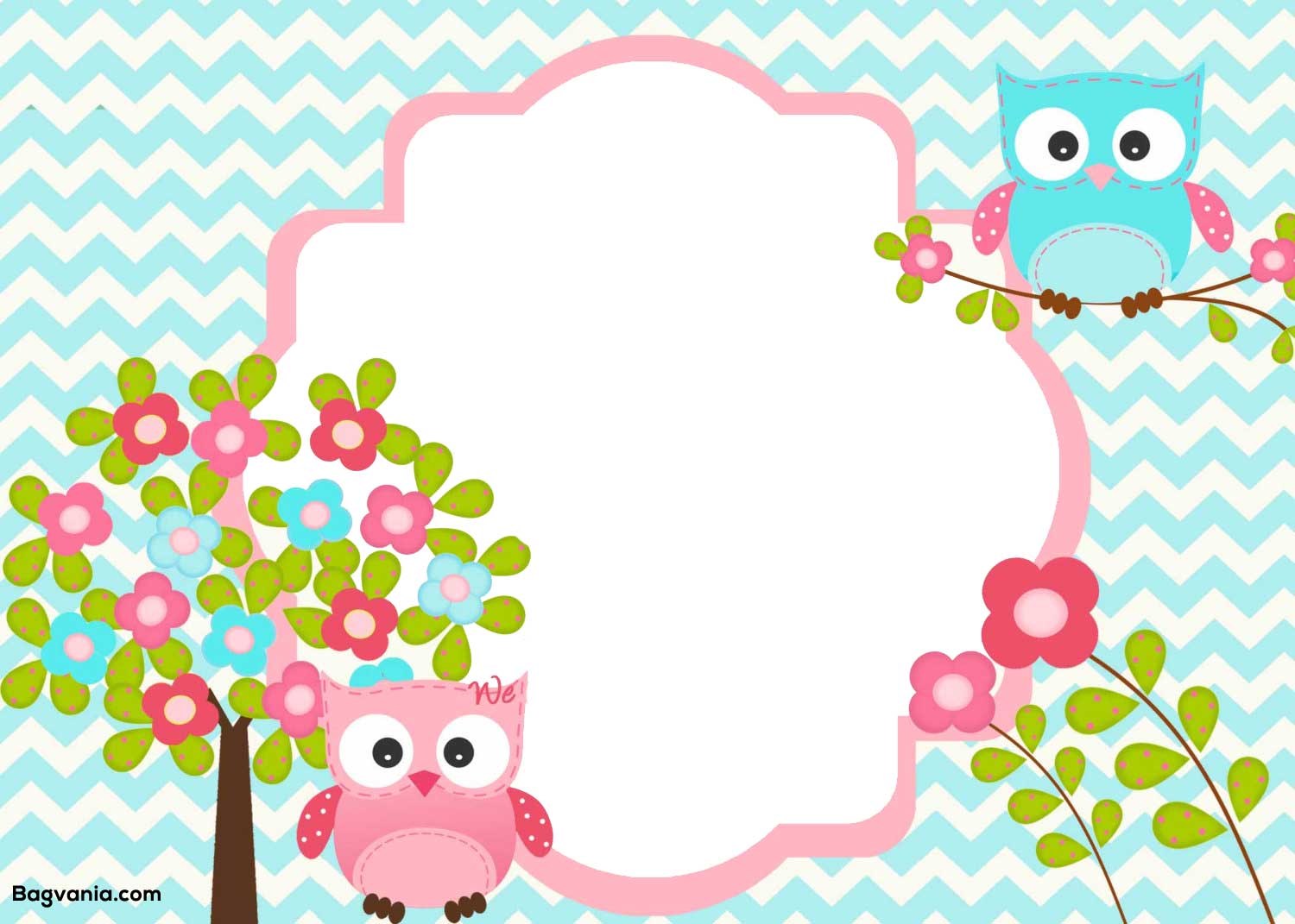 FREE Printable Owl Birthday Invitation Bagvania FREE Printable 