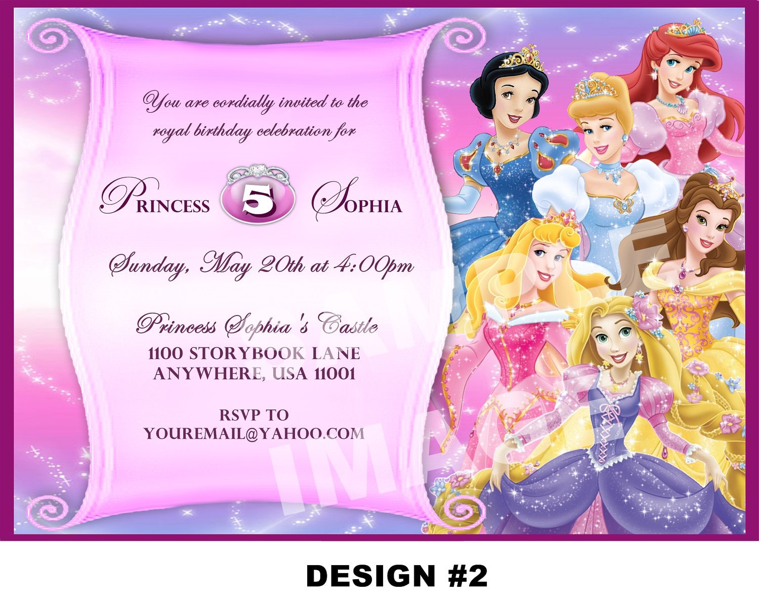 5Th Birthday Party Invitations Free 9