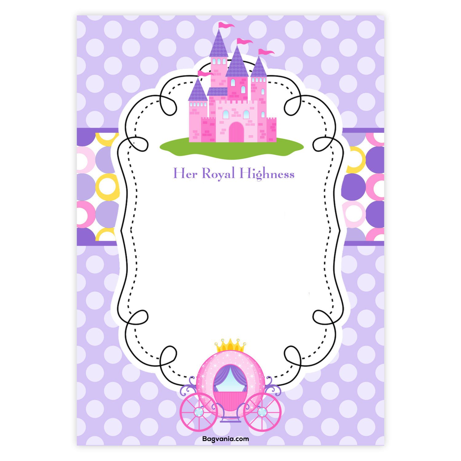 Free Printable Princess Invitation Templates 2