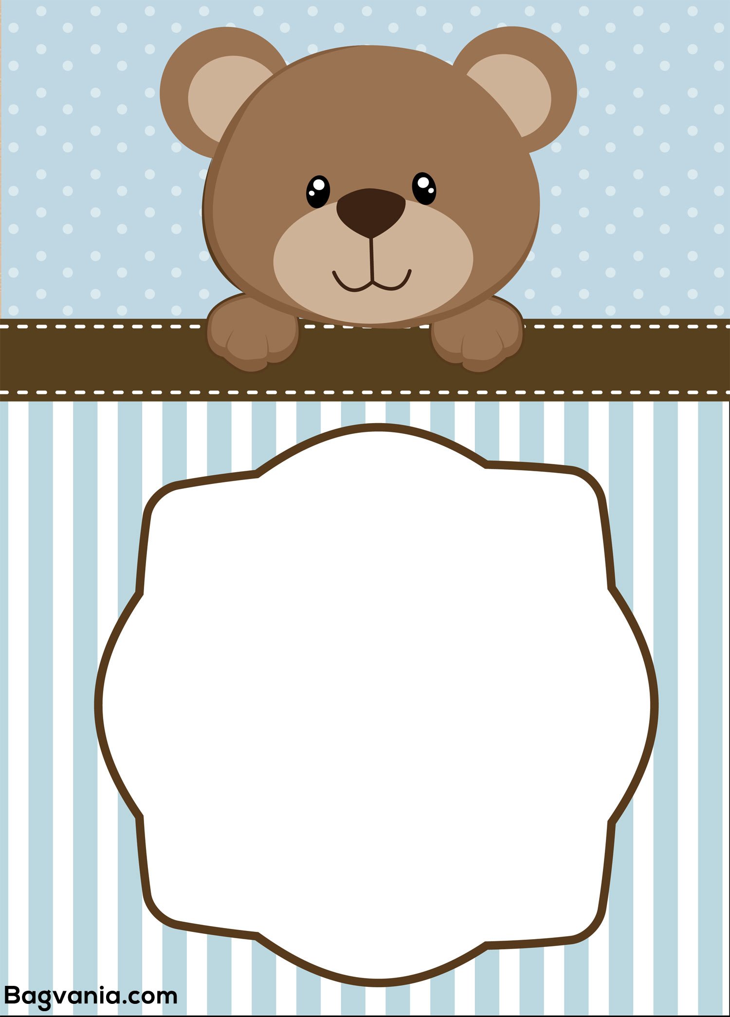 Free Teddy Bear Birthday Invitation Templates Bagvania FREE Printable Invitation Template