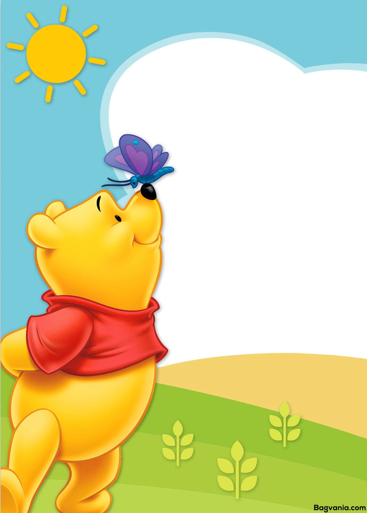 Free Winnie The Pooh Printable Invitations Free Printable Templates