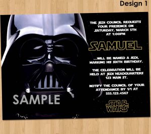 FREE Star Wars Birthday Invitations | FREE Printable Birthday ...