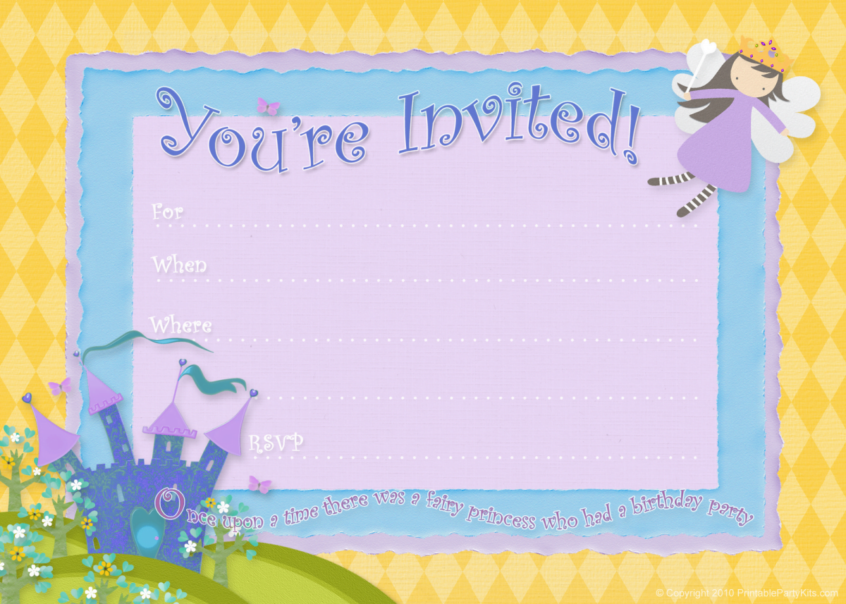 Cupcake Birthday Invitations Template | FREE Printable Birthday ...