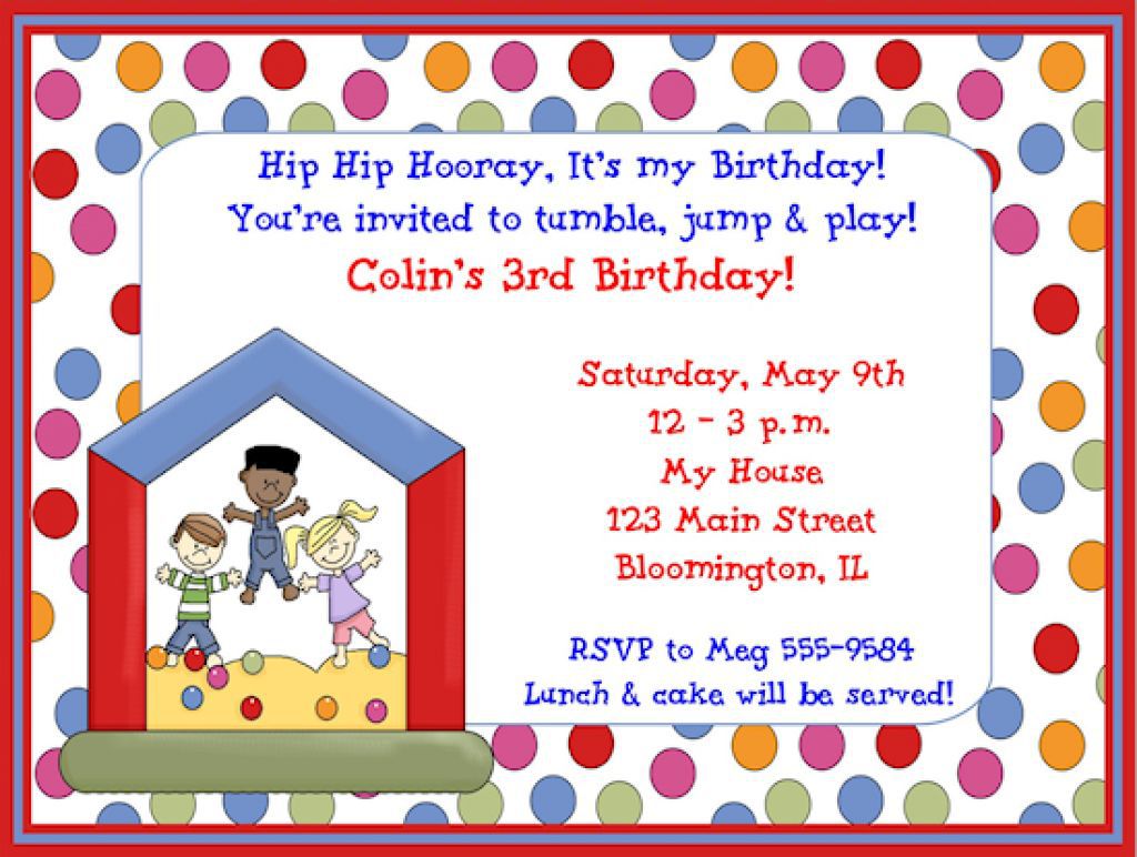 FREE Kids Birthday Party Invitations FREE Printable Birthday Invitation Templates Bagvania