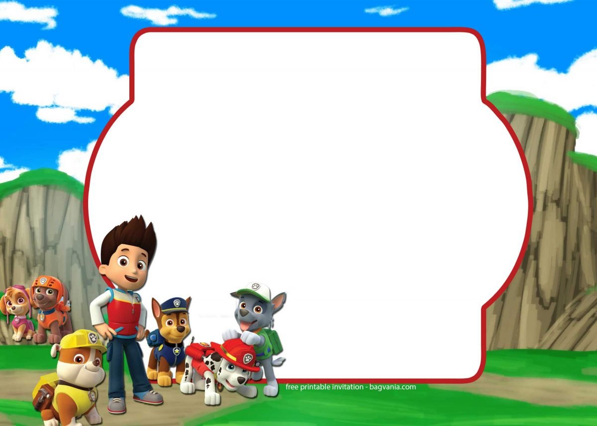 PAW Patrol Border Design