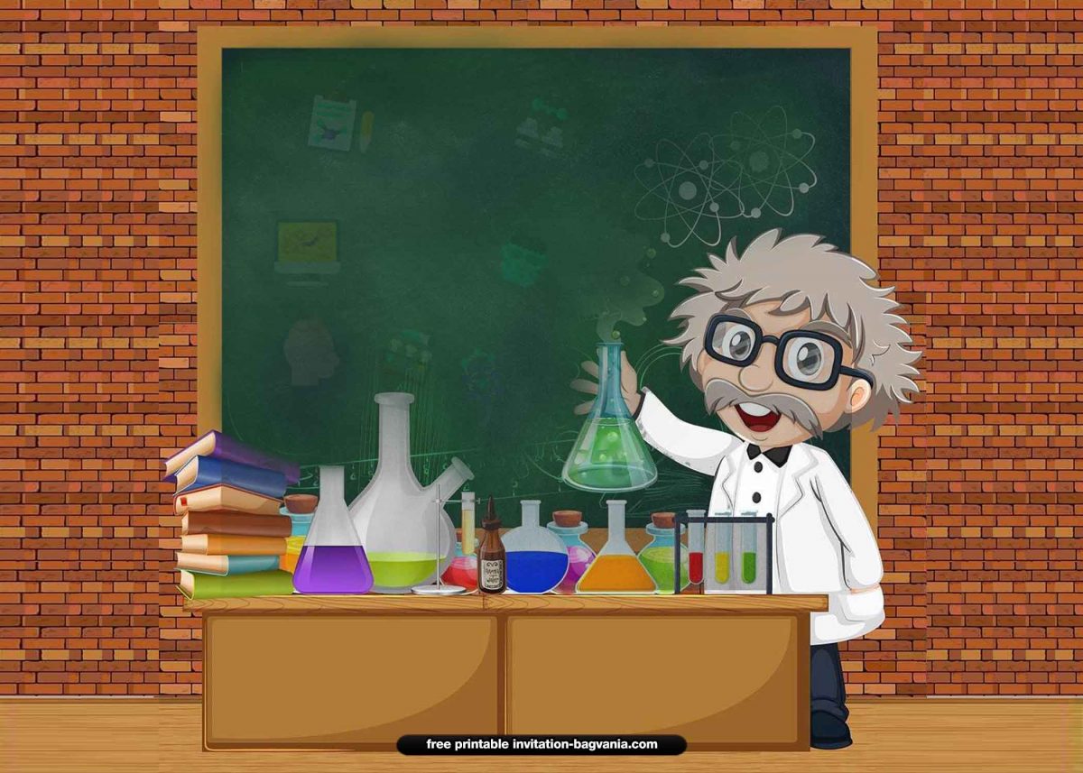 FREE Printable Mad Scientist Invitation Templates | FREE Printable ...