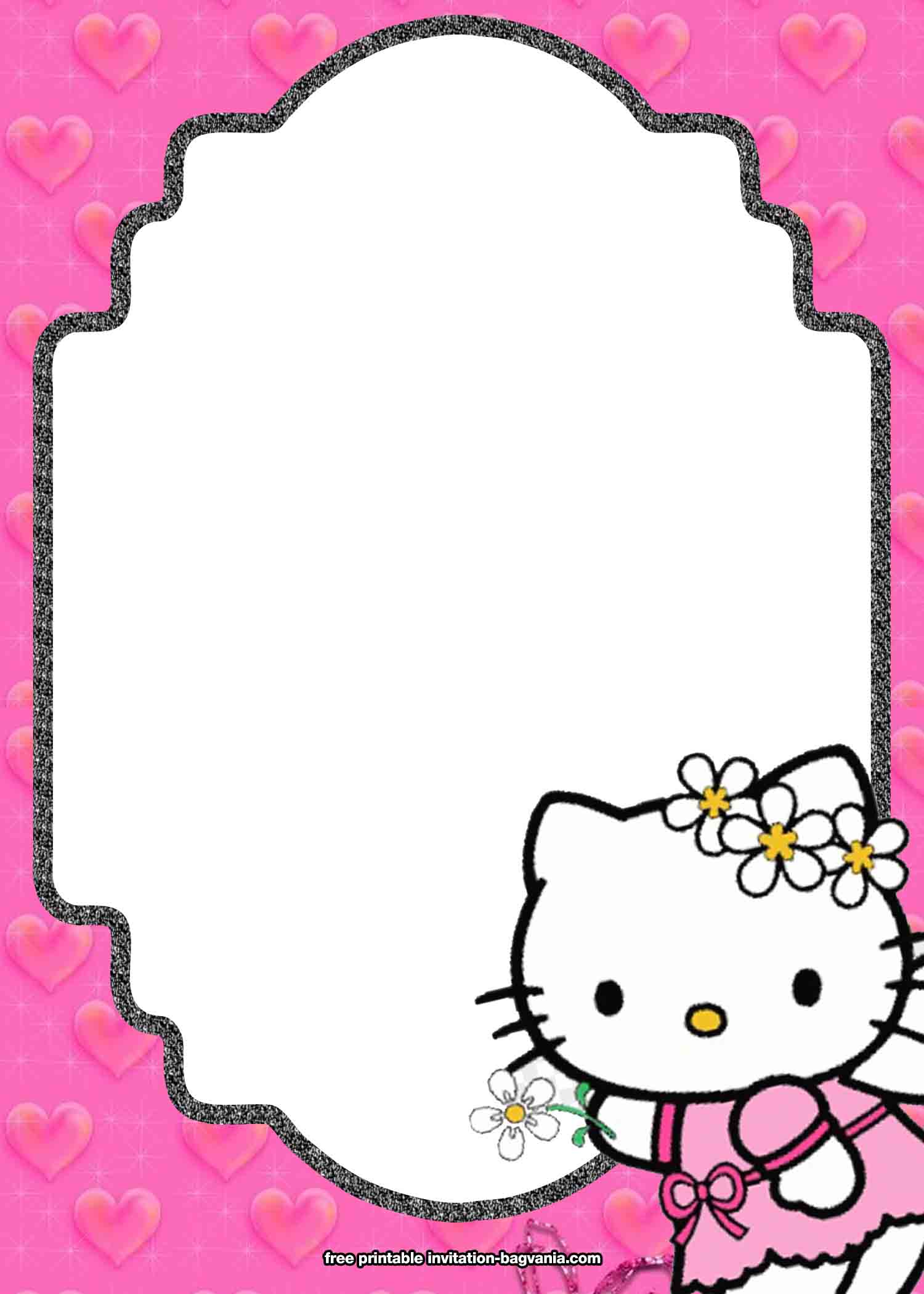 10+ FREE Personalized Hello Kitty Invitation Templates | FREE Printable