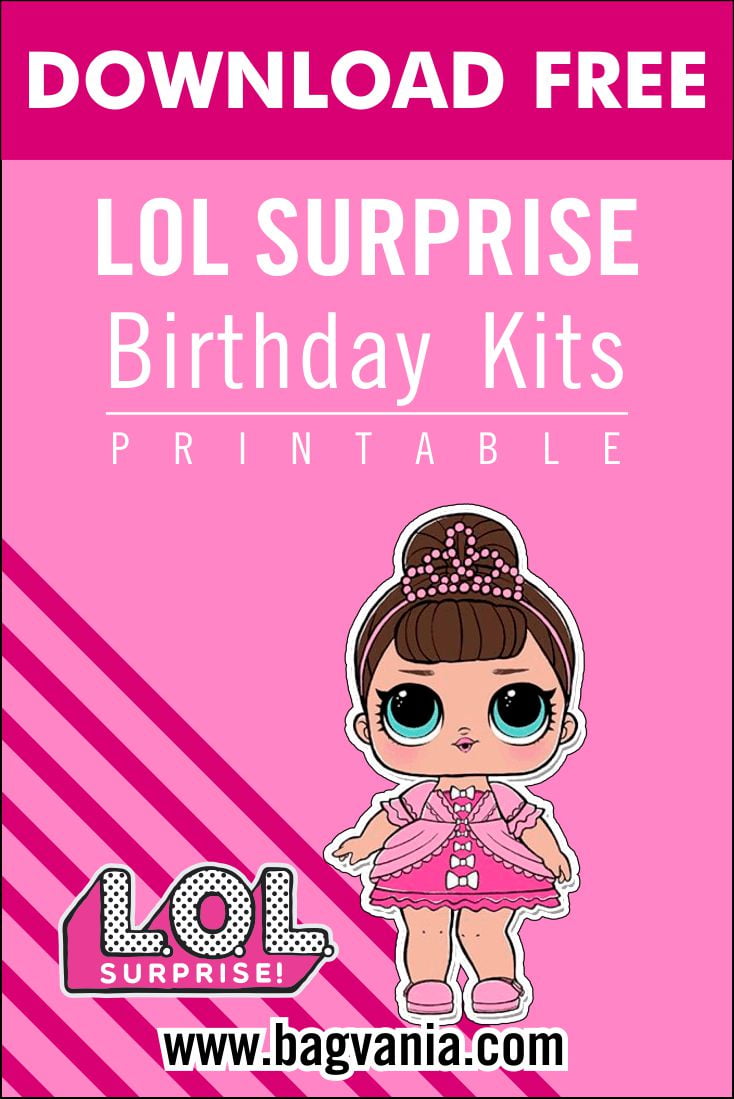 awesome free template free printable lol surprise dolls birthday ...