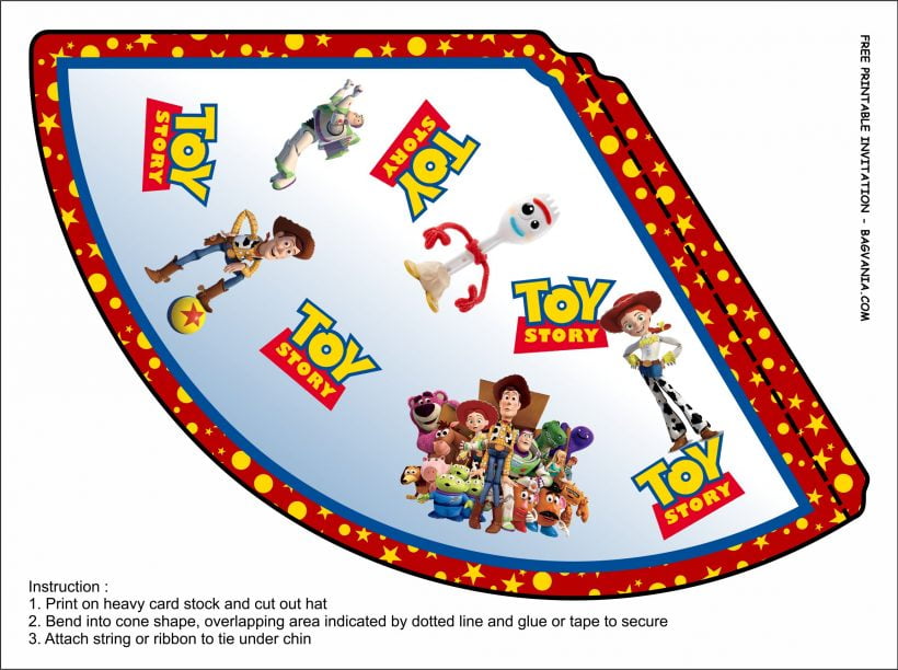 Free Printable Toy Story Birthday Party Kits Template | FREE Printable ...