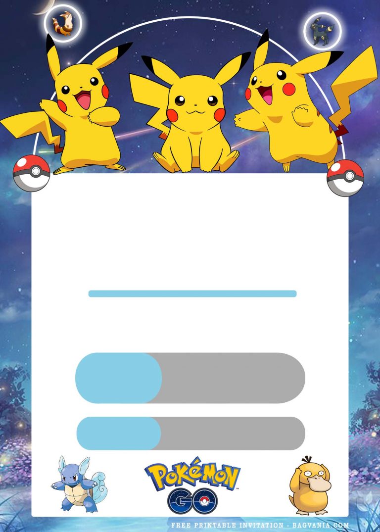 free printable blank pokemon invitations templates
