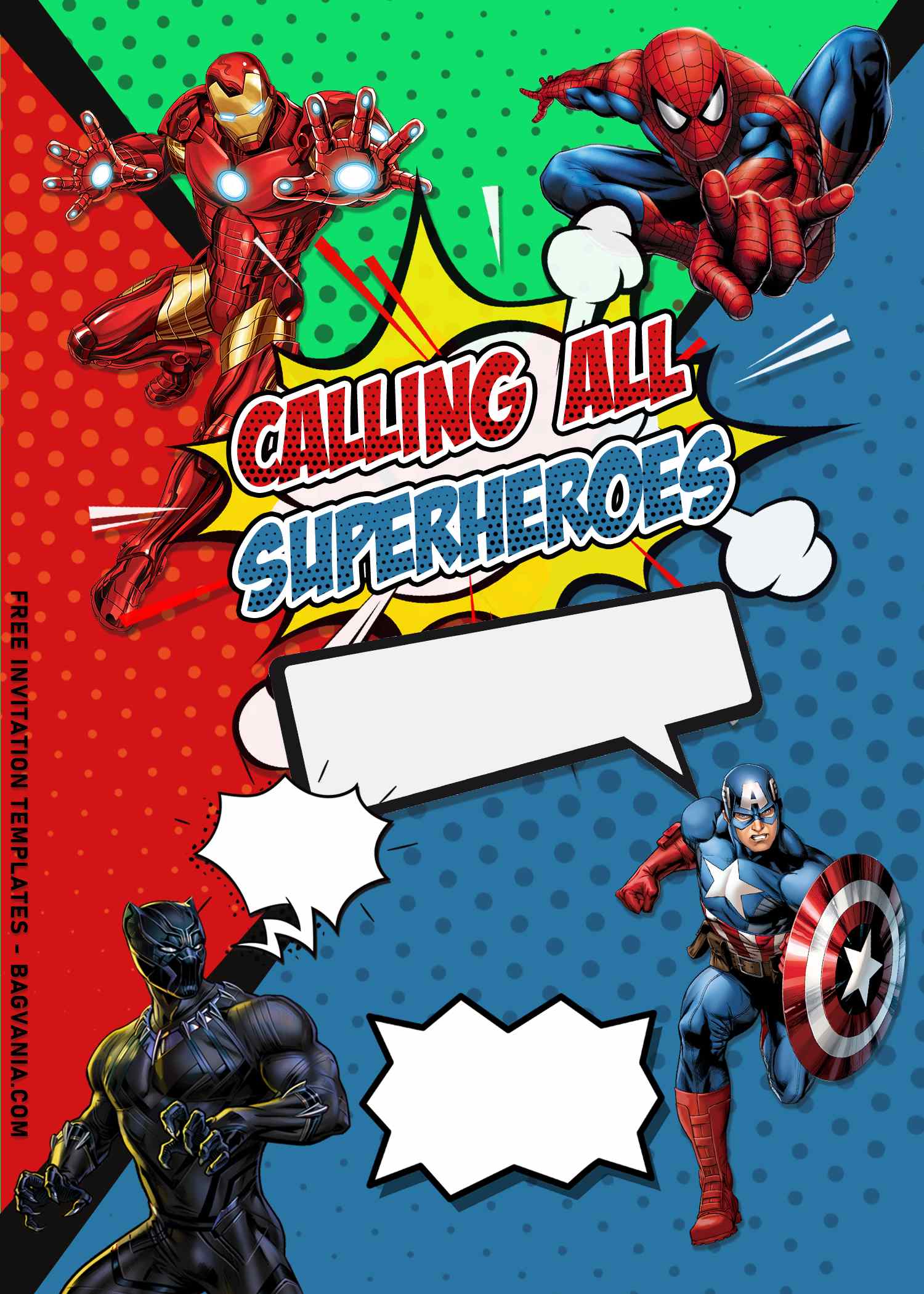 superhero-invitation-template