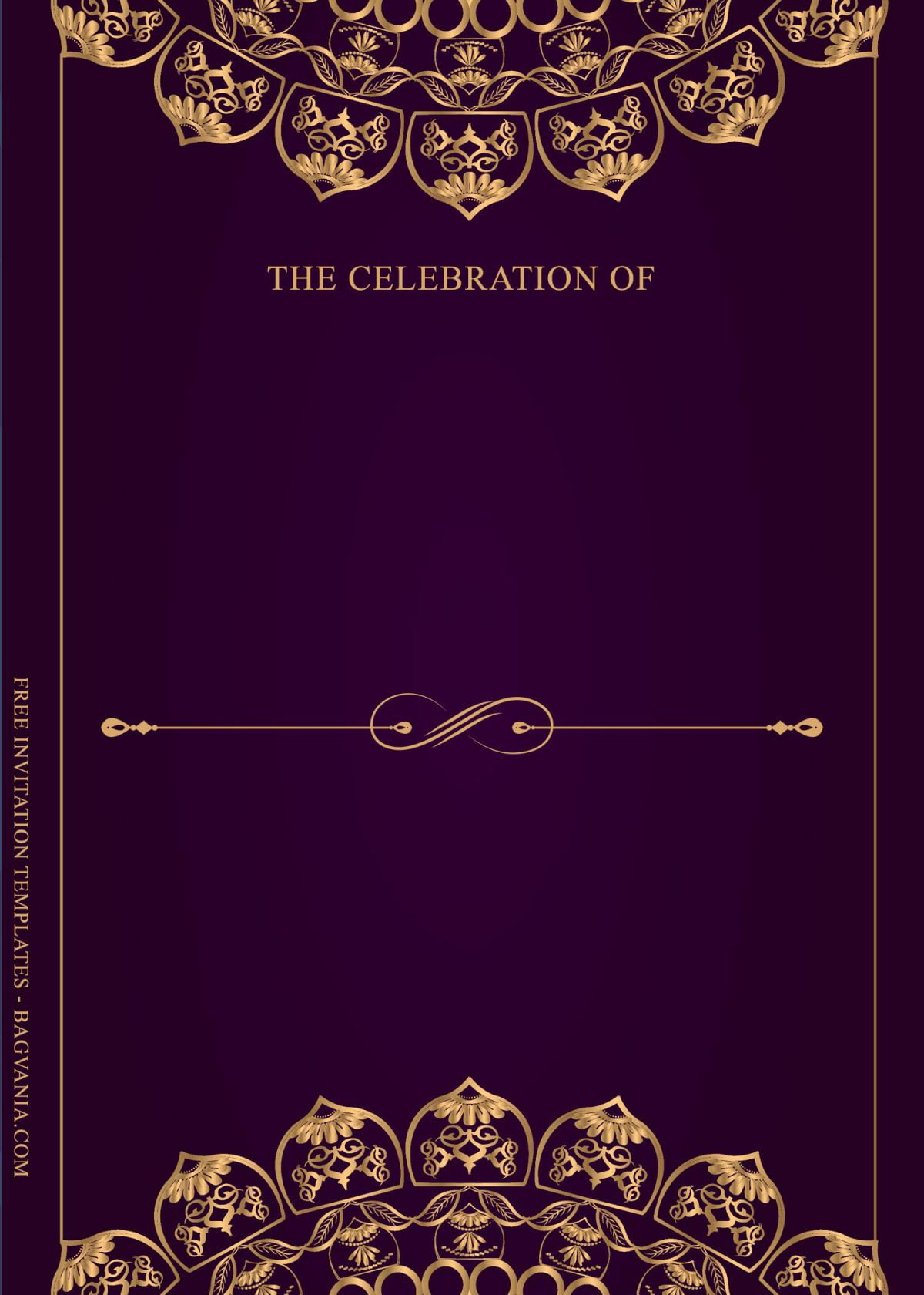 11+ Stunning Luxury Gold Birthday Invitation Templates | FREE Printable ...