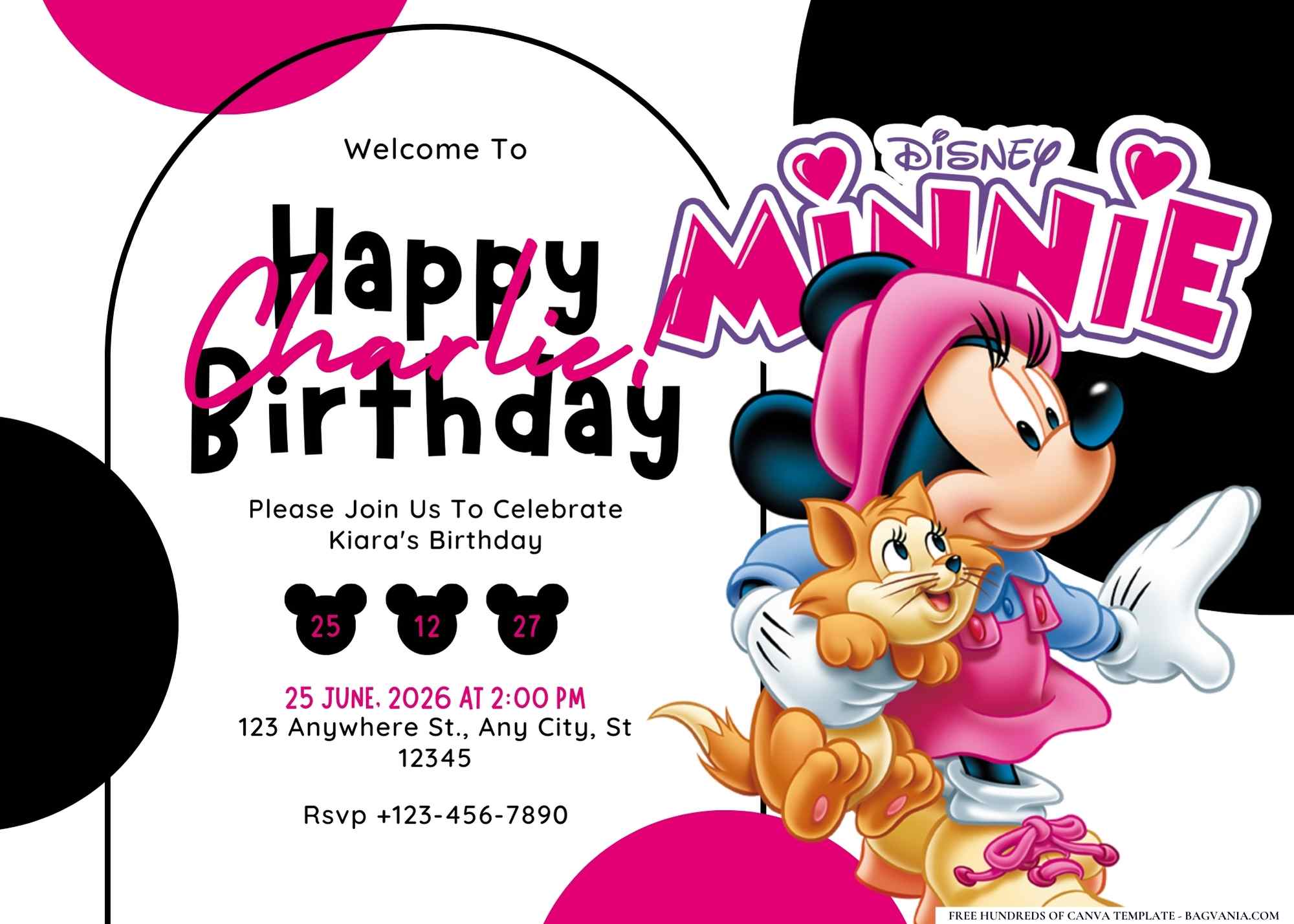 Free Editable PDF ) Stitch Birthday Invitation Templates  Download  Hundreds FREE PRINTABLE Birthday Invitation Templates